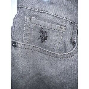 U.S. Polo Assn Boys Straight Twill Pants Size 14 Color Forged Iron‎ Gray